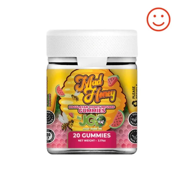 WATERMELON BOMB JGO Mad Honey Gummies